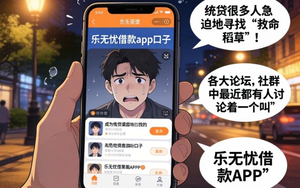乐无忧借款app口子，汇总五个不看征信无视黑白百分百下款app