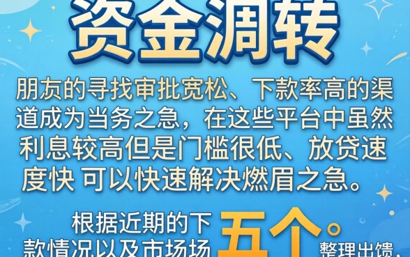 利息高点容易过的平台，罗列五个7月能贷款的app