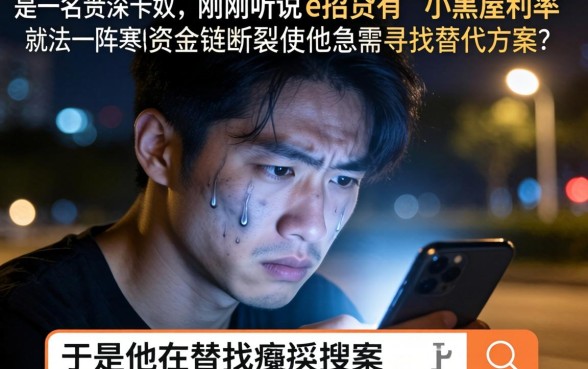 e招贷为什么叫小黑屋利率,遴选5个凭支付宝花呗贷款的口子