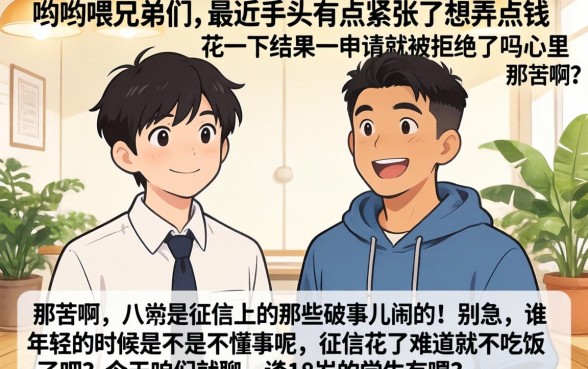 18岁有哪些口子必下款，理出五个20岁借钱不求征信速借口子