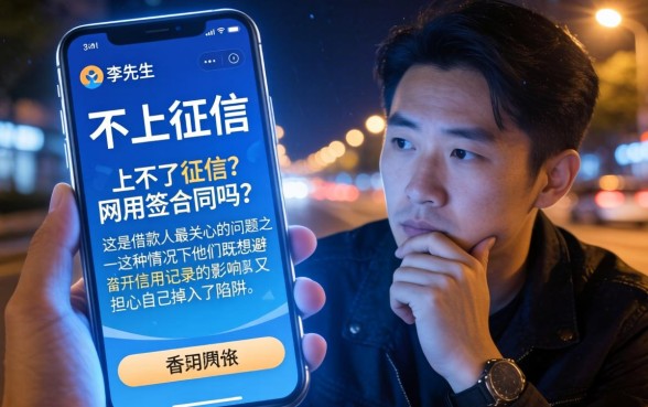 不上征信的网用签合同吗,整合五个无忧速借当天放款的平台