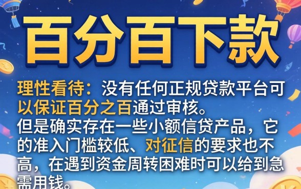 2026网黑烂户包下口子，陈列5个不看征信负债的网贷百分百下款app
