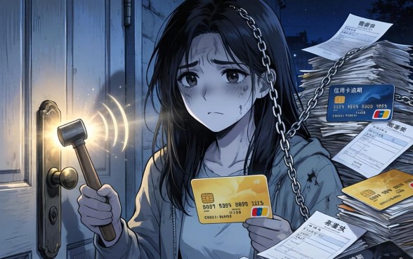 信用卡逾期会到家里走访吗,罗列5个黑户可以做大额贷款app