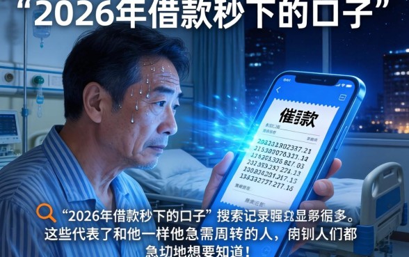 2026年借款秒下的口子，陈列五个最新能下来钱的软件