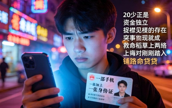 20岁贷款软件推荐下款,精选5个手机和身份证快速借钱app