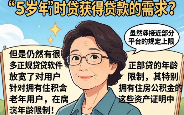 55岁网贷下款的口子有吗，倾情分享五个公积金借钱软件