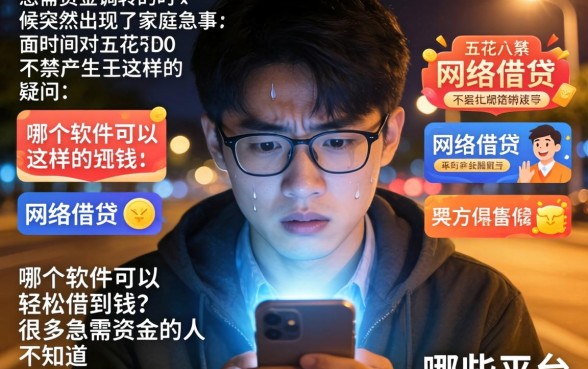 什么软件借钱容易借到，精选五个轻松借款无压力平台