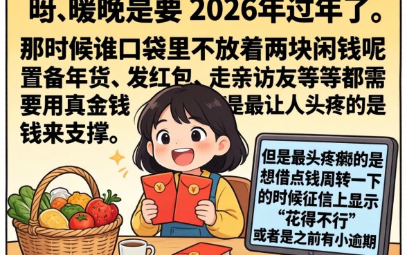 2026过年能下款的口子,甄选五个黑白贷款必过的软件