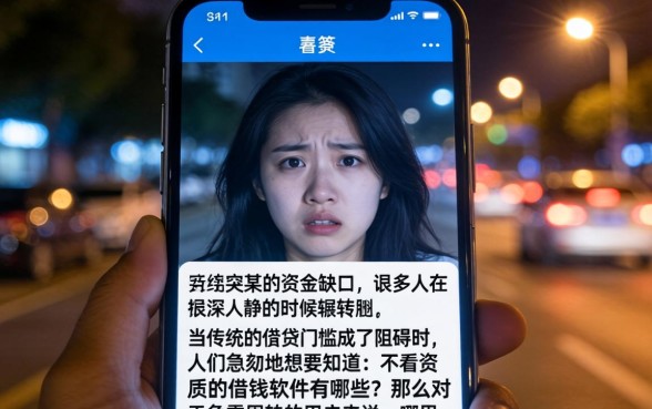 不看资质的借钱软件有哪些呢，整合五个不看负债和征信的软件