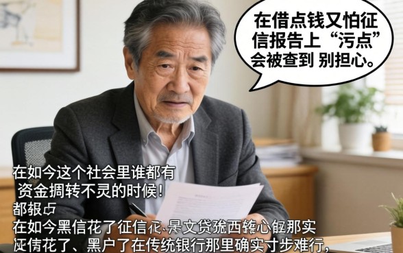 不查征信的贷款中心，详细阐述五个芝麻分负面借款的app