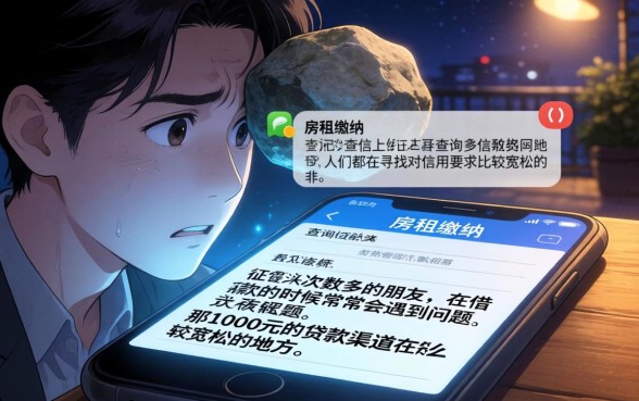 1000的贷款口子，详尽说明五个征信花了可以借钱的网贷app