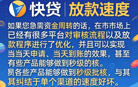 人人快贷的贷款速度怎么样,理出五个无忧速借当天放款的软件