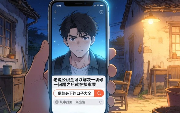 借款必下的口子大全，规整五个有公积金无视一切的口子