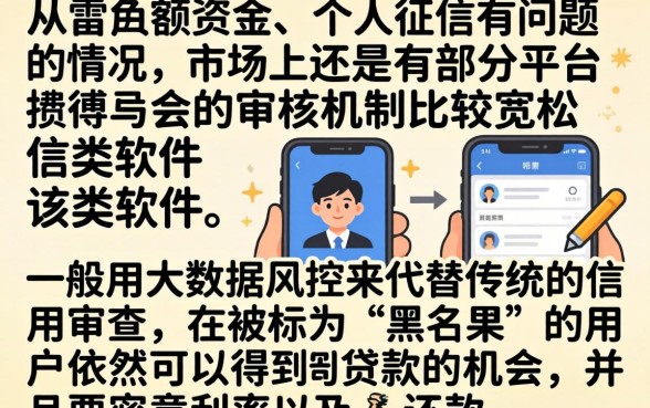 19容易通过的大额贷款,筛选五个不看黑户下款的软件