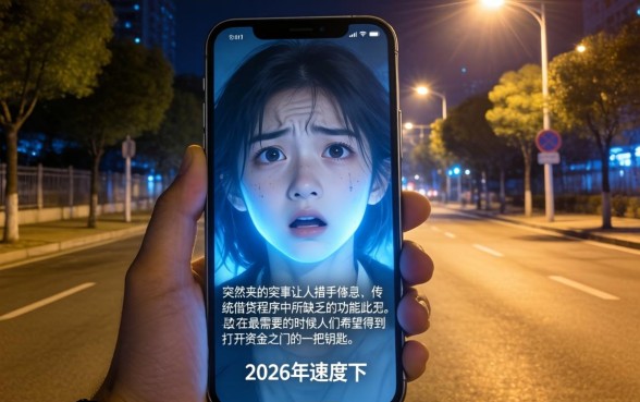 2026速度下款，理出五个急用小钱不求征信流水轻松贷的口子