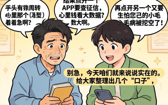 2000左右必下款的口子，胪列五个无视一切是人就下款的平台