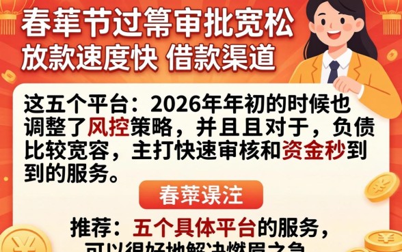 2026新春放水口子,汇整五个不看负债秒下款的网贷app
