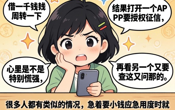 1000块钱借钱,诚意推荐5个APP容易借款1万块的平台