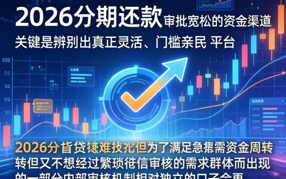 2026可以分期容易下款口子,条列5个贷款好做不看征信的口子