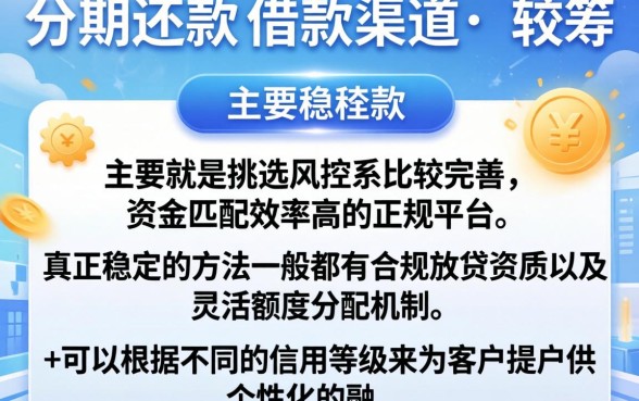 下款稳的分期口子，胪列5个值得信赖的借钱软件