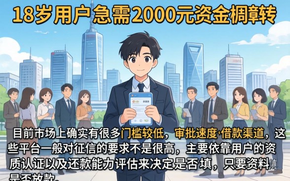 18岁能下2000的口子,鼎力推荐5个闪电审批的口子