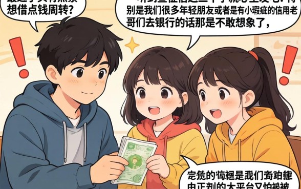 20岁以下的小额借款，甄选5个靠谱的借款平台