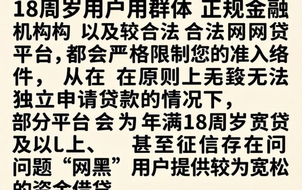 不满18周岁怎么借钱，鼎力推荐5个网黑逾期下款软件