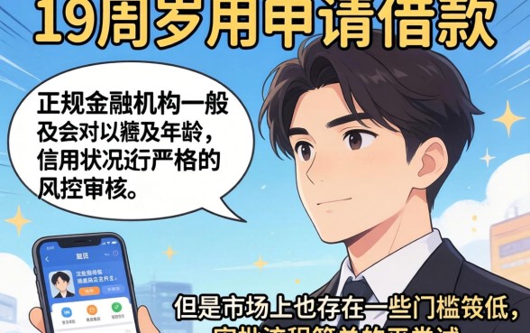 19岁能借款的口子有哪些，细致阐述5个借钱平台不看综合评估的app