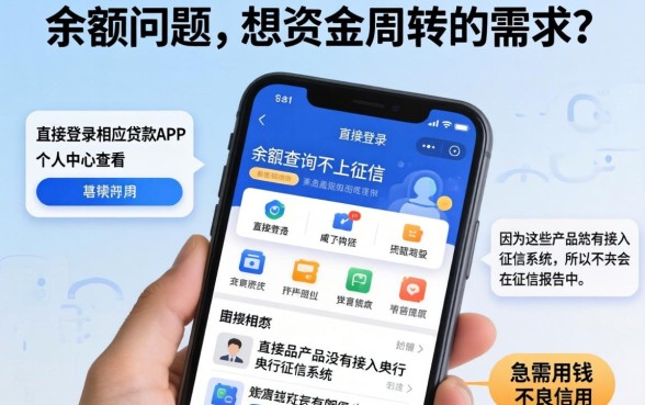 不上征信的钱怎么查余额，揭秘五个714无视逾期秒下的平台