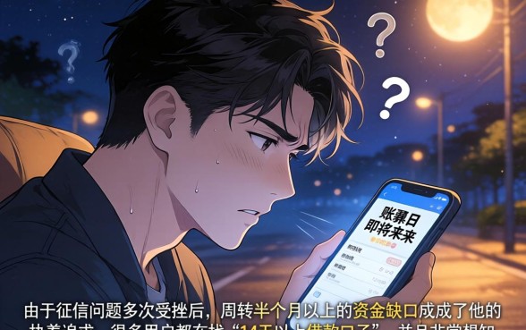 14天以上借款口子，甄选五个无视黑户也能下款的口子