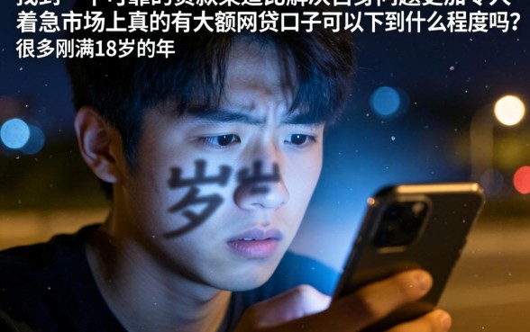 一定下款的大额网贷口子,归集5个20岁可以借钱平台不查征信的平台