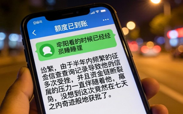 七天必下款的口子,筛选五个征信花居然都下款了的软件