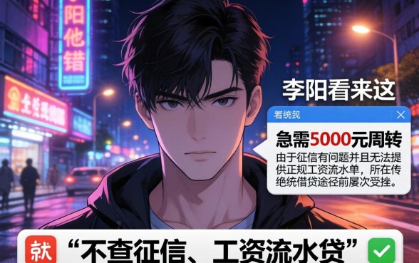 不查征信工资流水贷，归集五个无视一切包下款5000秒下款的软件