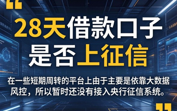 28天借款口子上征信吗,细致阐述五个急用不求评分快借无忧的口子
