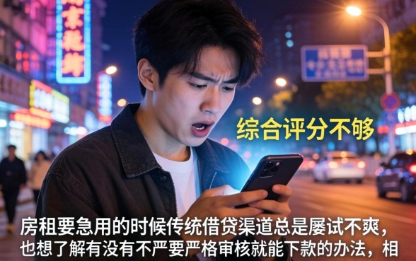 南京公积金借款口子，条列5个综合评分不足也能下款的网贷