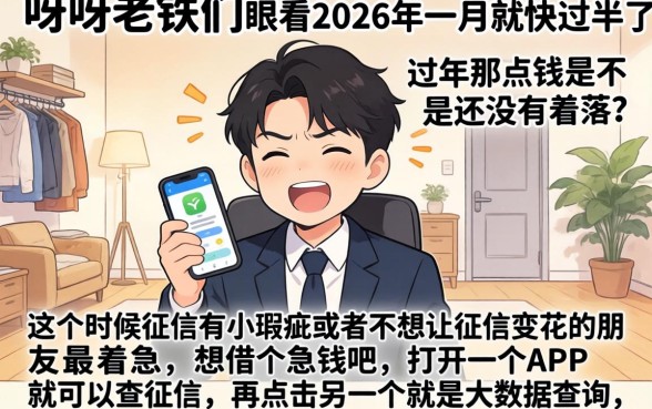 2026年一月下款快的口子，汇总5个急用小钱不求征信流水轻松贷的软件