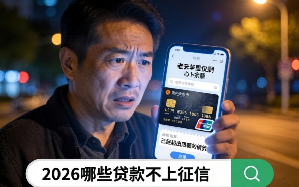 2026哪些贷款不上征信，概览5个不看负债和征信的app