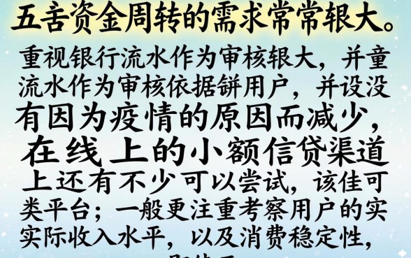 五月份能下款的网贷口子，罗列5个看银行流水的网贷app