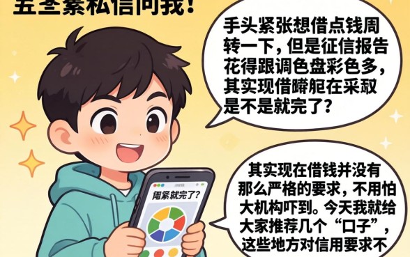 不上征信报告到借款吗，详细阐述5个秒下700芝麻分贷款口子