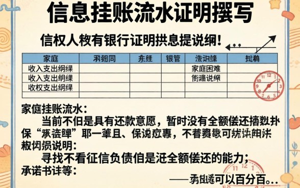 停息挂账流水证明怎么写，揭秘五个不看征信负债的网贷百分百下款app