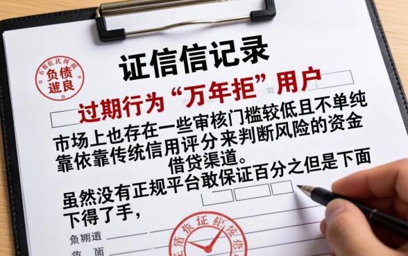 万年拒今天也能下的口子,理出5个高炮双黑逾期必下款app