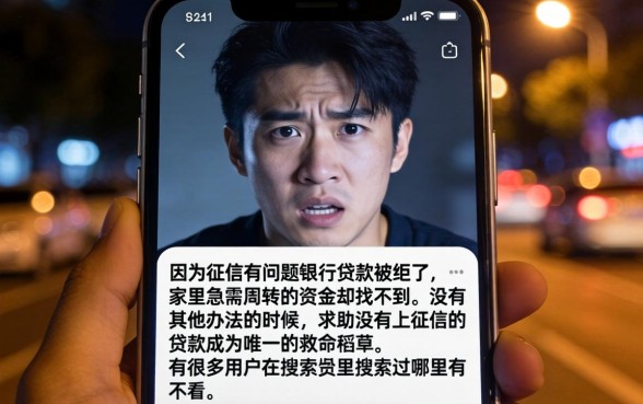 不上征信不上征信的贷款，条列5个不看征信网贷平台放款快的口子