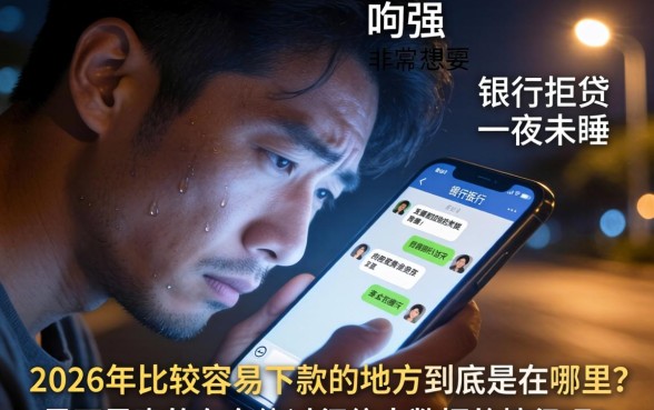 2026比较容易下款的口子，筛选五个最新无视黑白户网贷口子