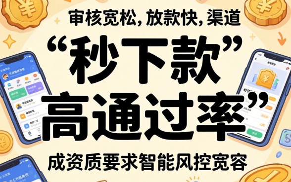 2026年流行的秒下款口子，热忱推荐五个高炮能下款的app