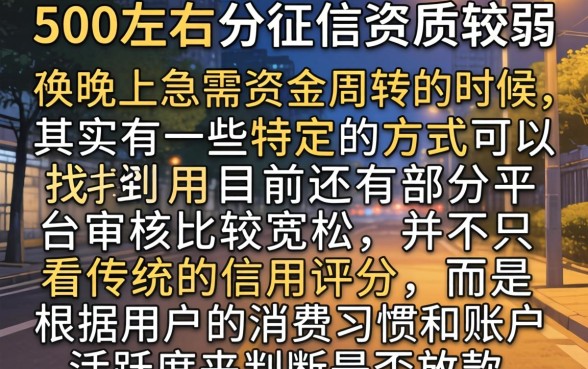 600分芝麻下款口子,整理5个网黑夜间可下款的口子