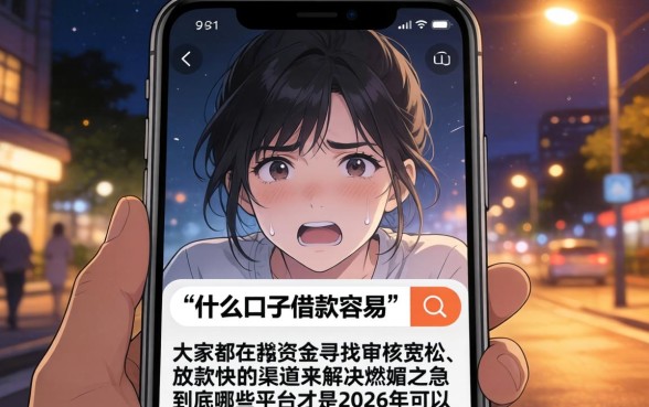 什么口子借款容易,甄选5个最新能下来钱的口子