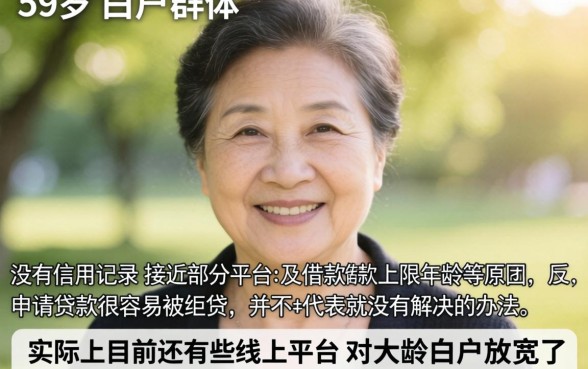 59岁白户能做的网贷，整合五个手机和身份证快速借钱平台
