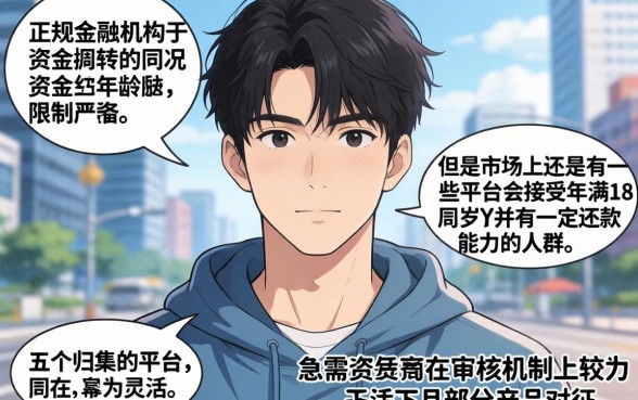 19能贷款的平台有哪些,归集5个无视黑白户最新口子