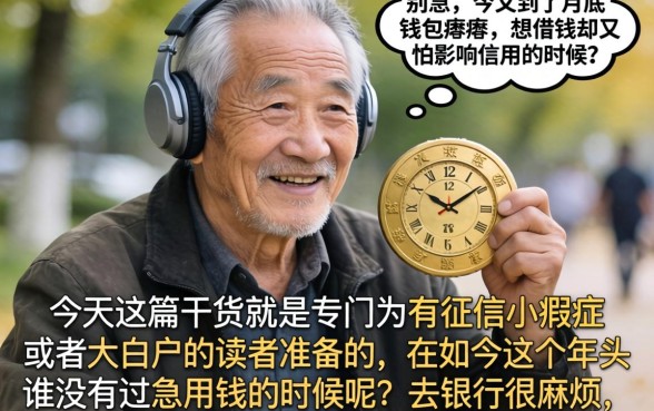 2026最新无视征信的网贷,热忱推荐5个20岁借钱不求征信速借app