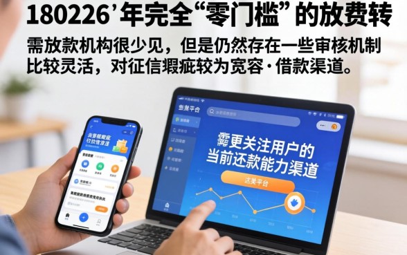 18岁借款口子2026，罗列五个不看负债和征信的口子